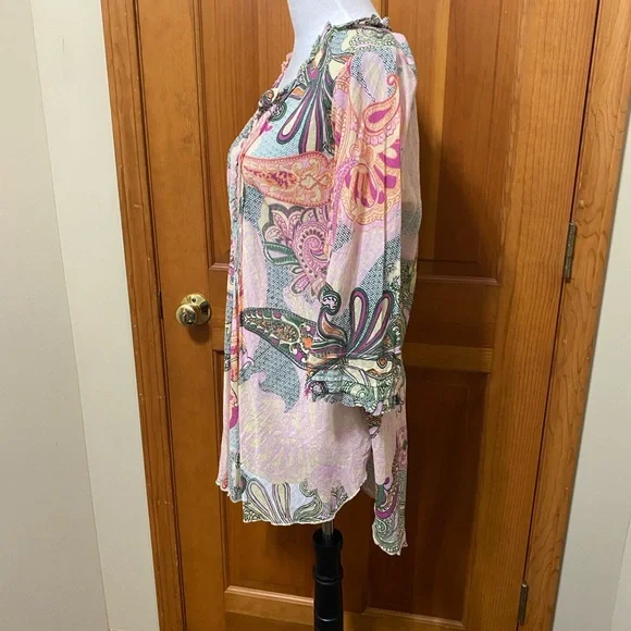 NWT One Season Australia Poppy Top - Picture 3 of 3